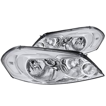 Overtime Headlights for 2006-2013 Chevy Impala - Chrome OV2654378